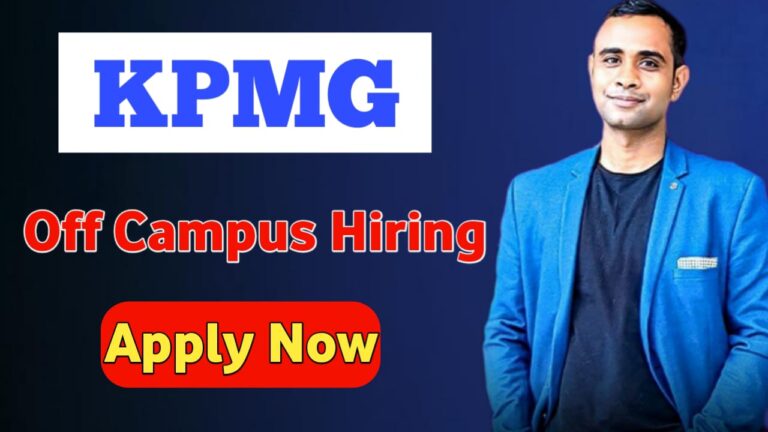 KPMG Off Campus Hiring