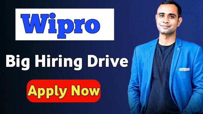 Wipro Hiring Drive