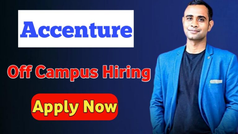 Accenture New Off-Campus Hiring