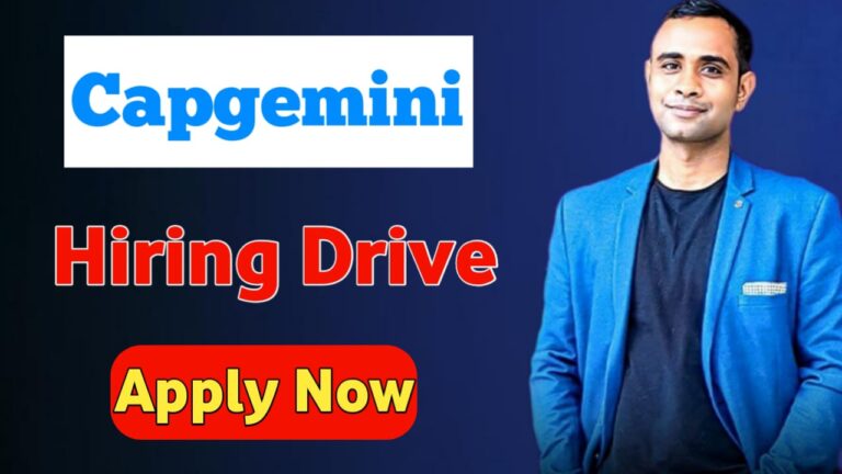 Capgemini Hiring Drive