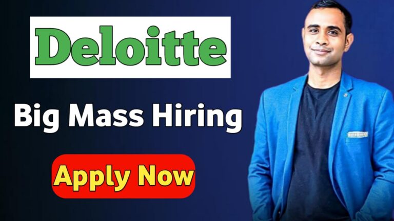 Deloitte Off-Campus Hiring Drive