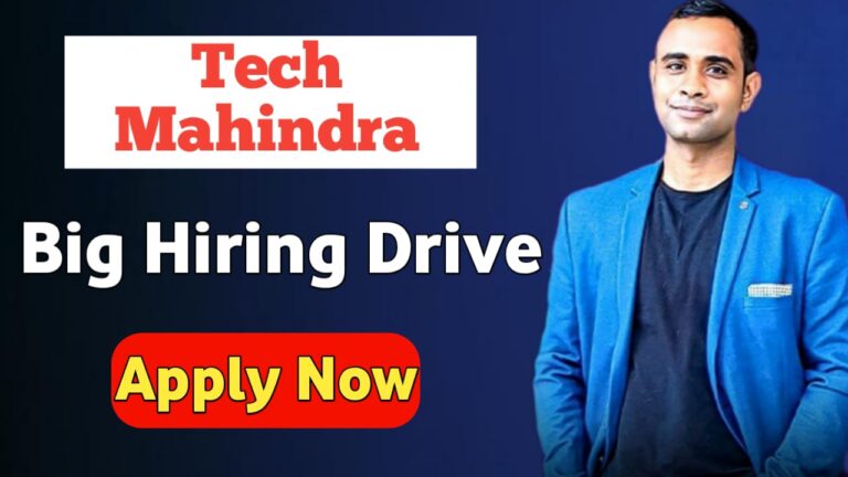 Tech Mahindra Hiring Drive