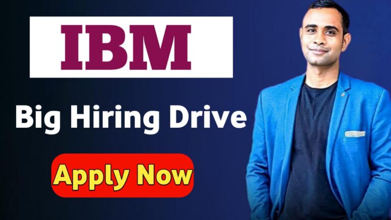 IBM New Hiring Drive